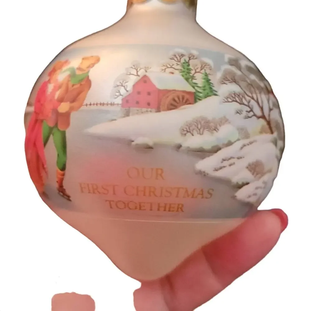 Vintage Hallmark First Christmas 1991 Ornament
